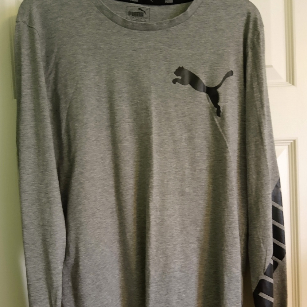 Gray Puma long sleeve